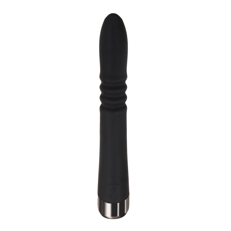Evolved Rapid Thrusting Rabbit Vibrator - Black