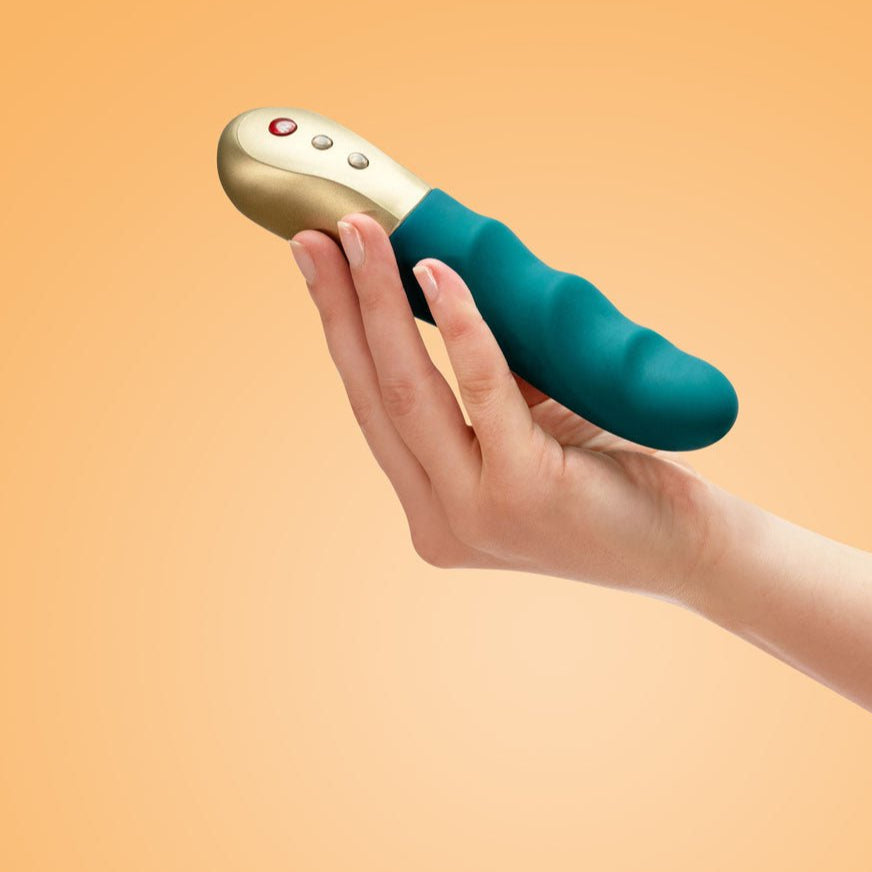 Fun Factory Stronic Petite Pulsating G-Spot Vibrator - Deep Sea Blue