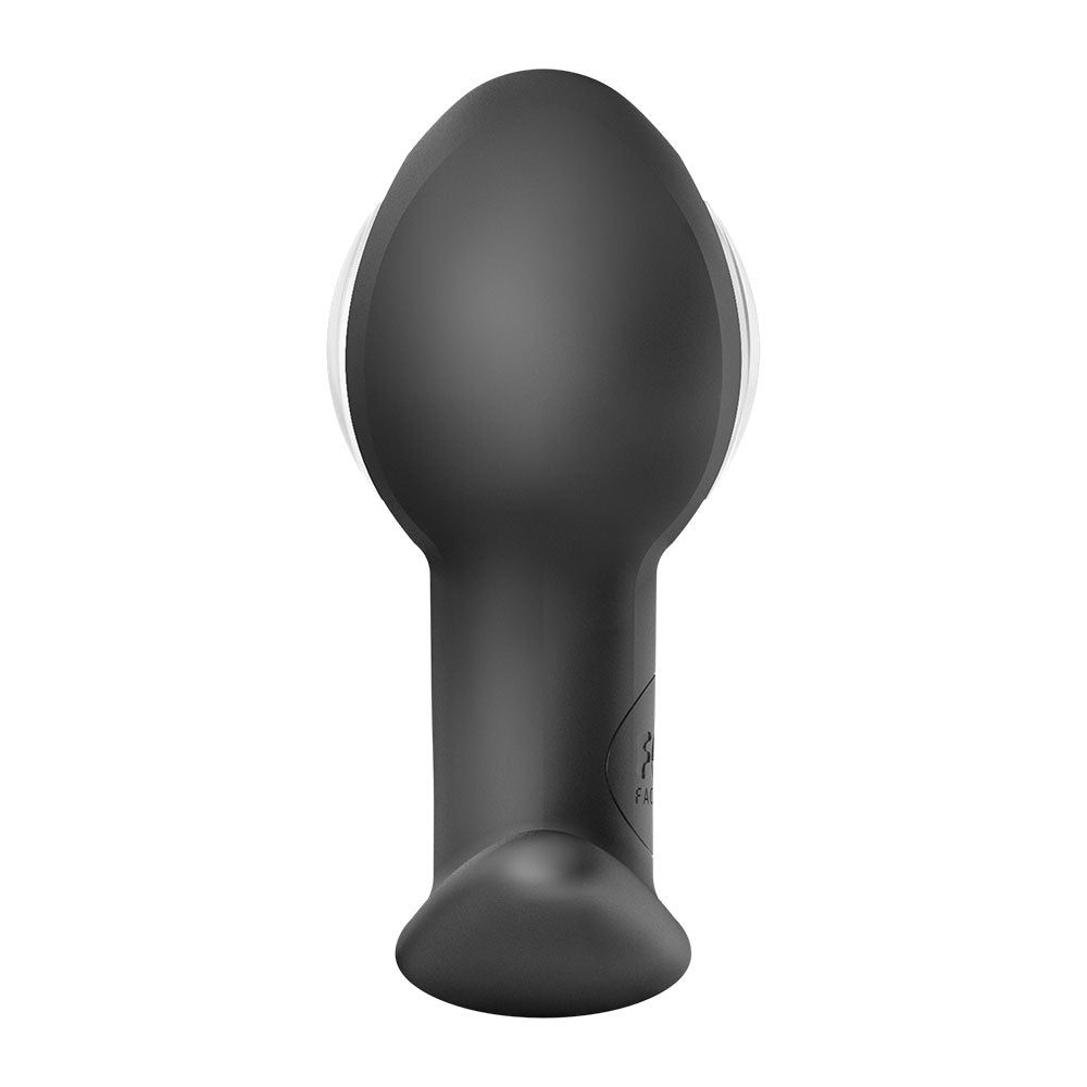 Fun Factory B Balls Uno Weighted Vibrating Anal Plug - Black