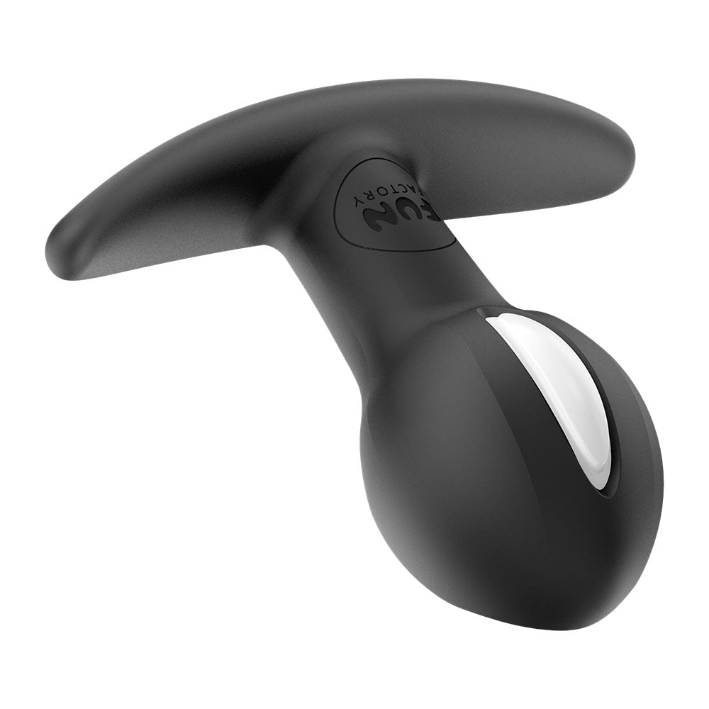 Fun Factory B Balls Uno Weighted Vibrating Anal Plug - Black
