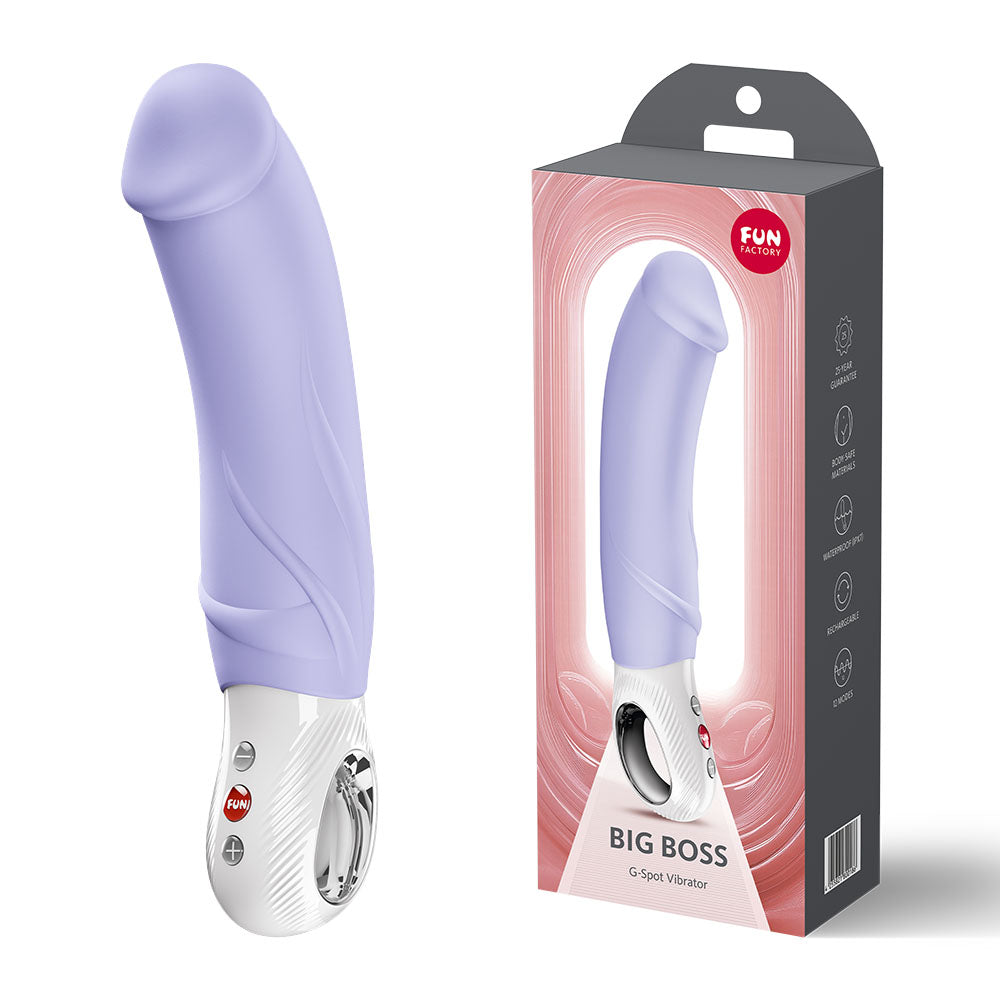 Fun Factory Mr Boss. G-Spot Vibrator - Purple
