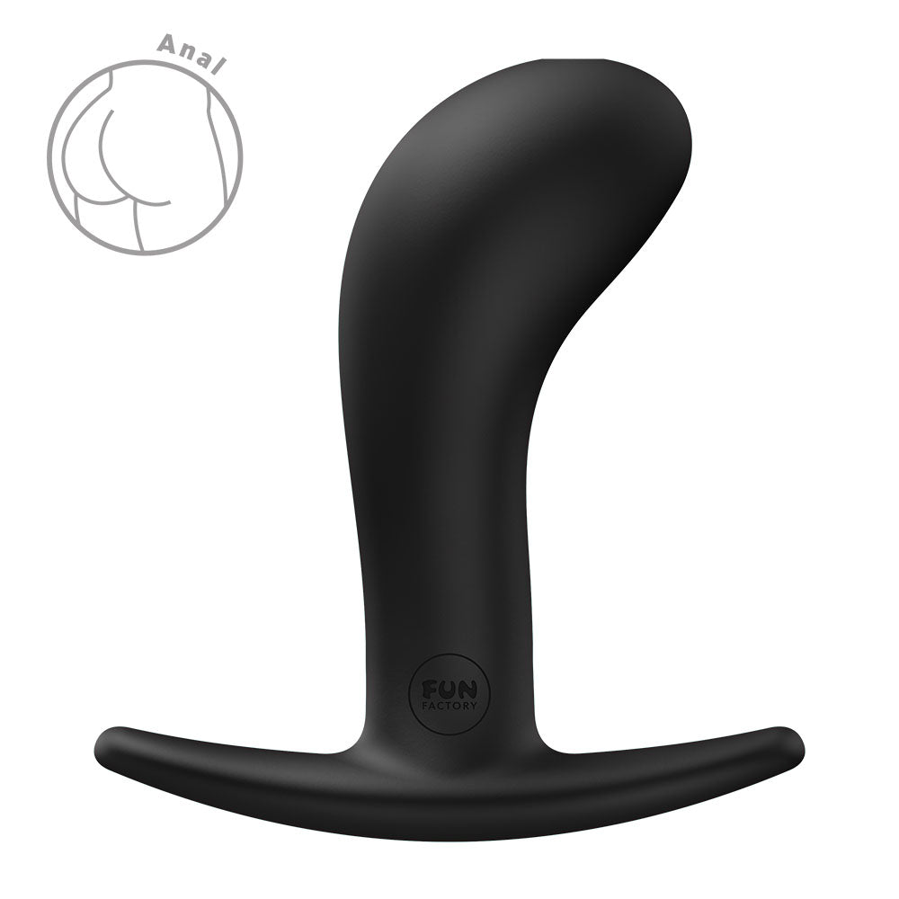 Fun Factory Bootie L - Large Anal Plug - Black