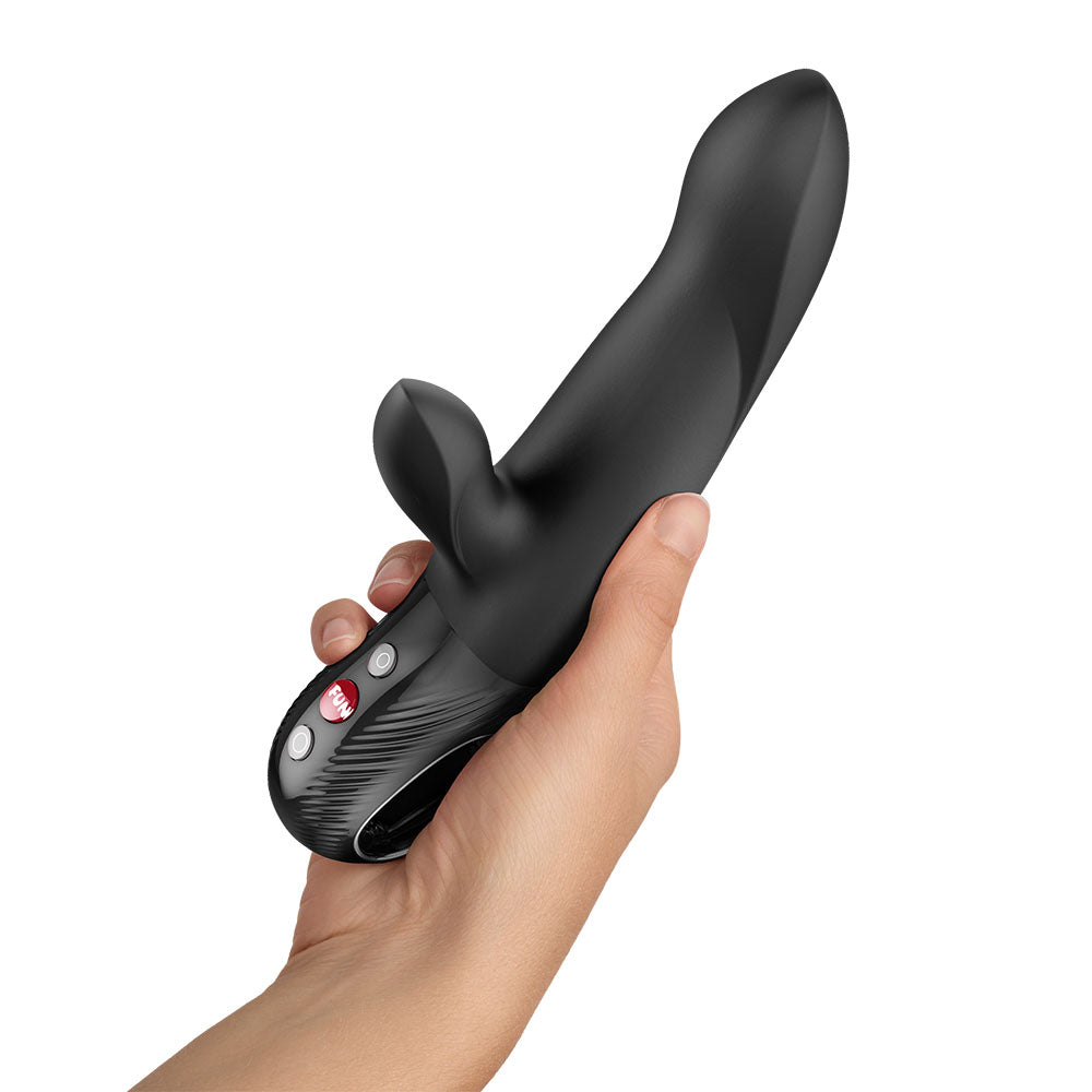 Fun Factory Bi Stronic Arc Thrusting Rabbit Vibrator - Black
