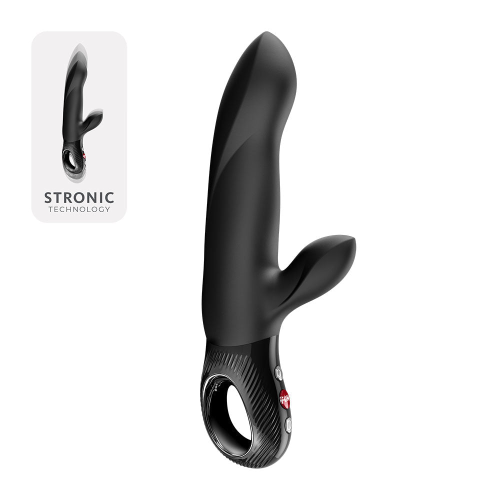 Fun Factory Bi Stronic Arc Thrusting Rabbit Vibrator - Black