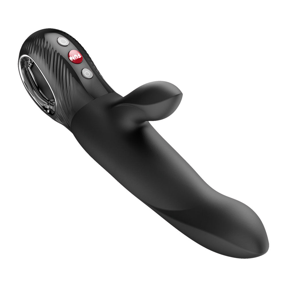 Fun Factory Bi Stronic Arc Thrusting Rabbit Vibrator - Black