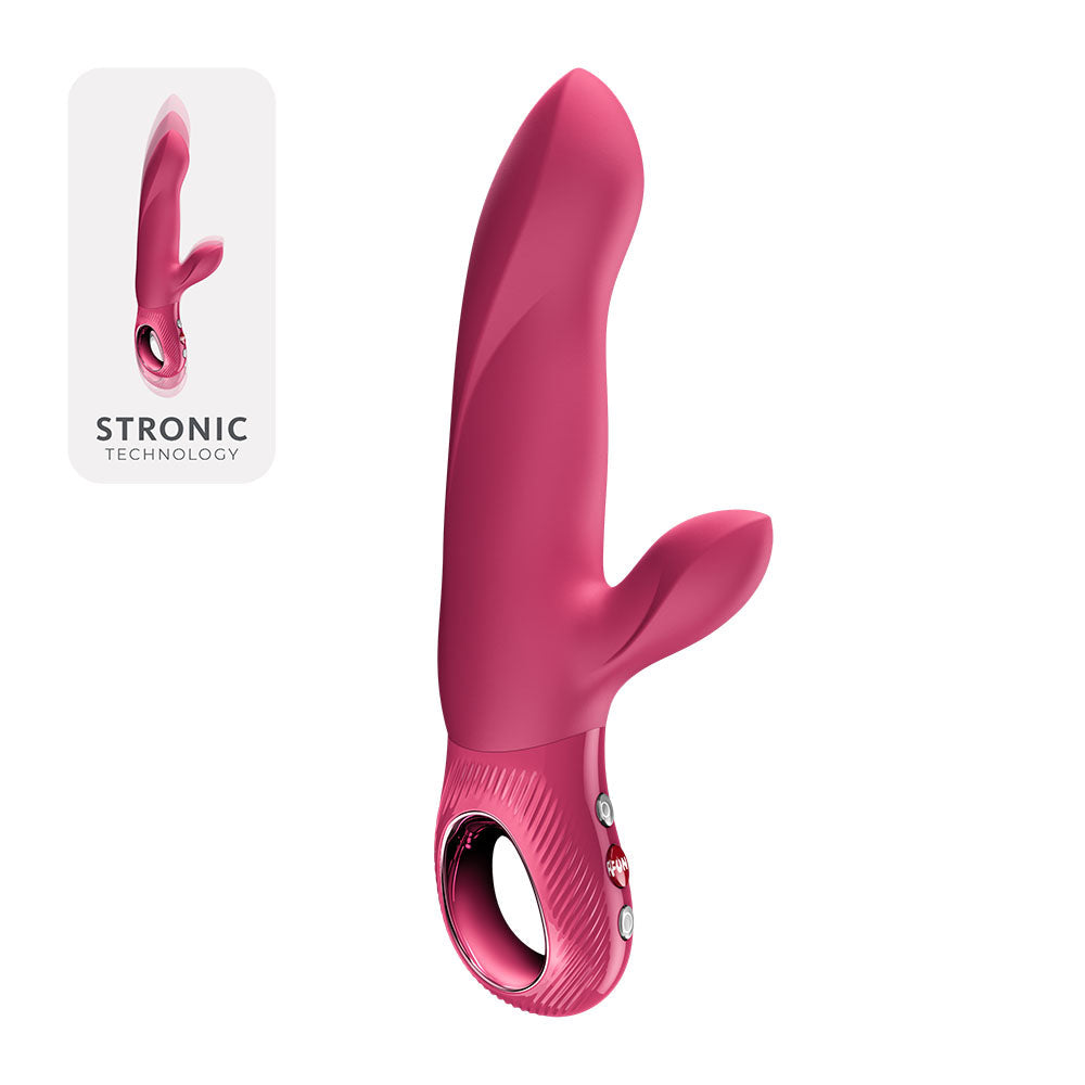 Fun Factory Bi Stronic Arc Thrusting Rabbit Vibrator - Raspberry