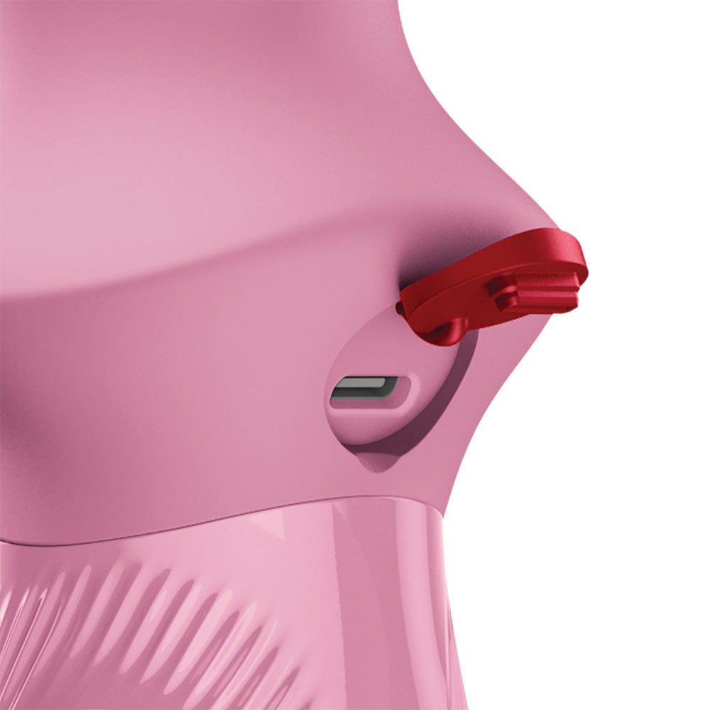 Fun Factory Bi Stronic Crave Thrusting Rabbit Vibrator - Rose