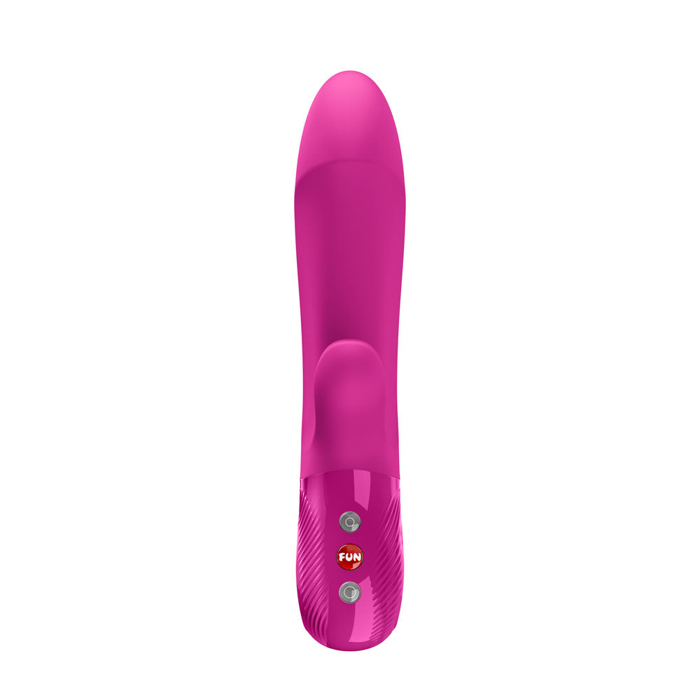 Fun Factory Bi Stronic Embrace Thrusting Rabbit Vibrator - Magenta