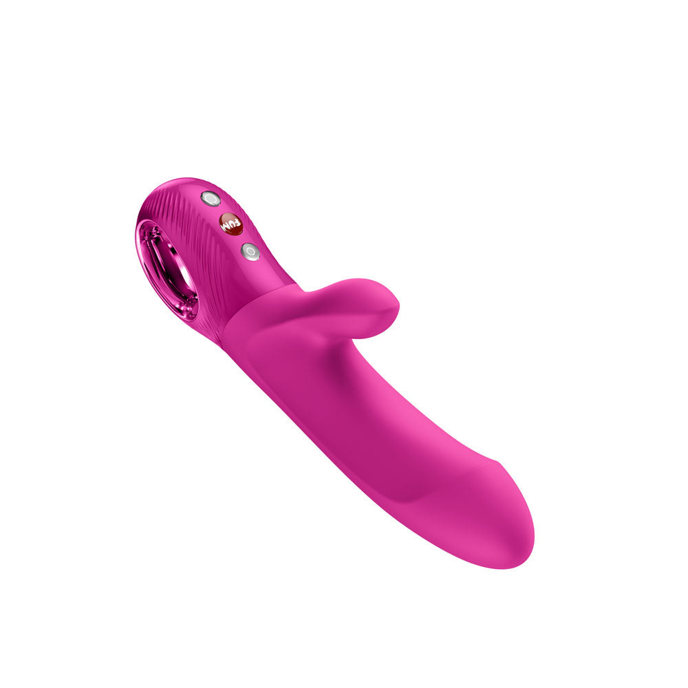 Fun Factory Bi Stronic Embrace Thrusting Rabbit Vibrator - Magenta