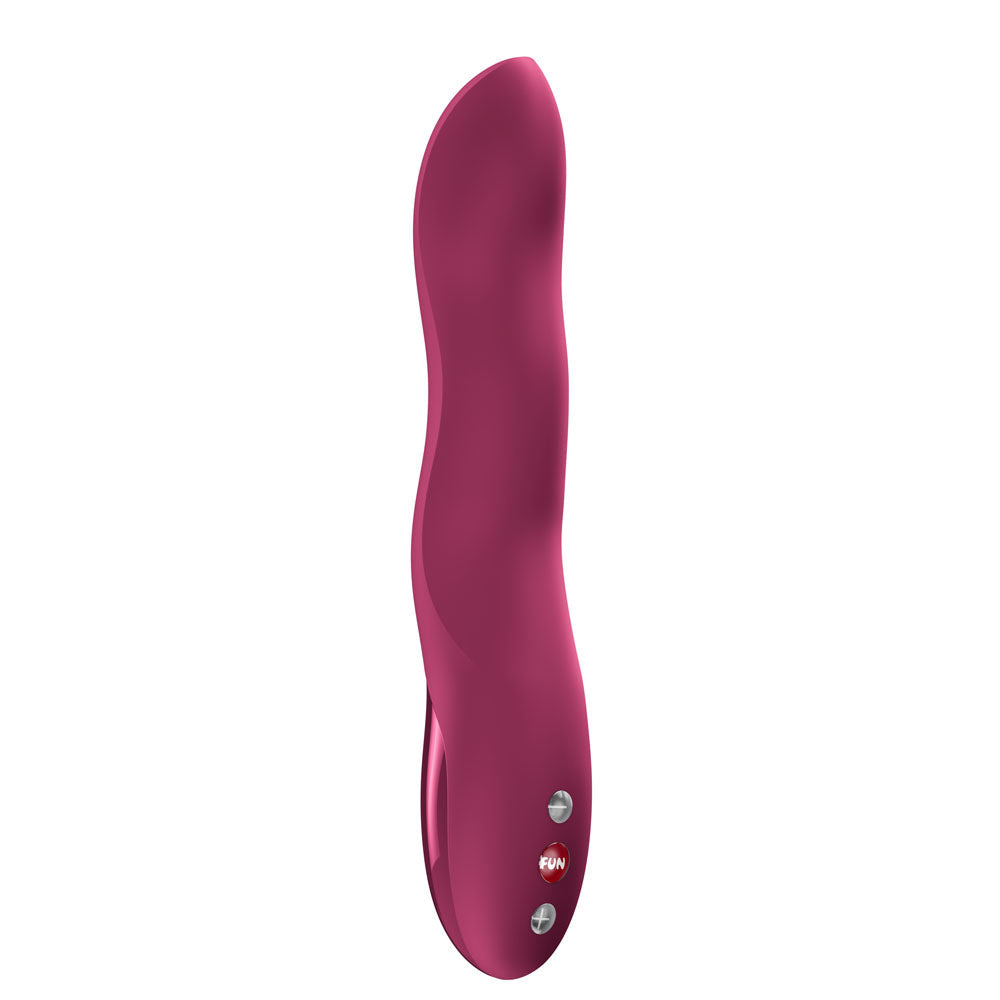 Fun Factory Stronic Wave Wine Red Thrusting Vibrator
