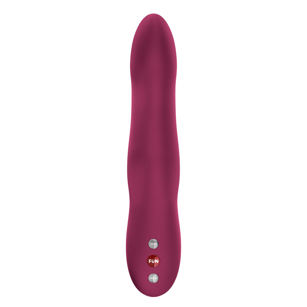 Fun Factory Stronic Wave Wine Red Thrusting Vibrator