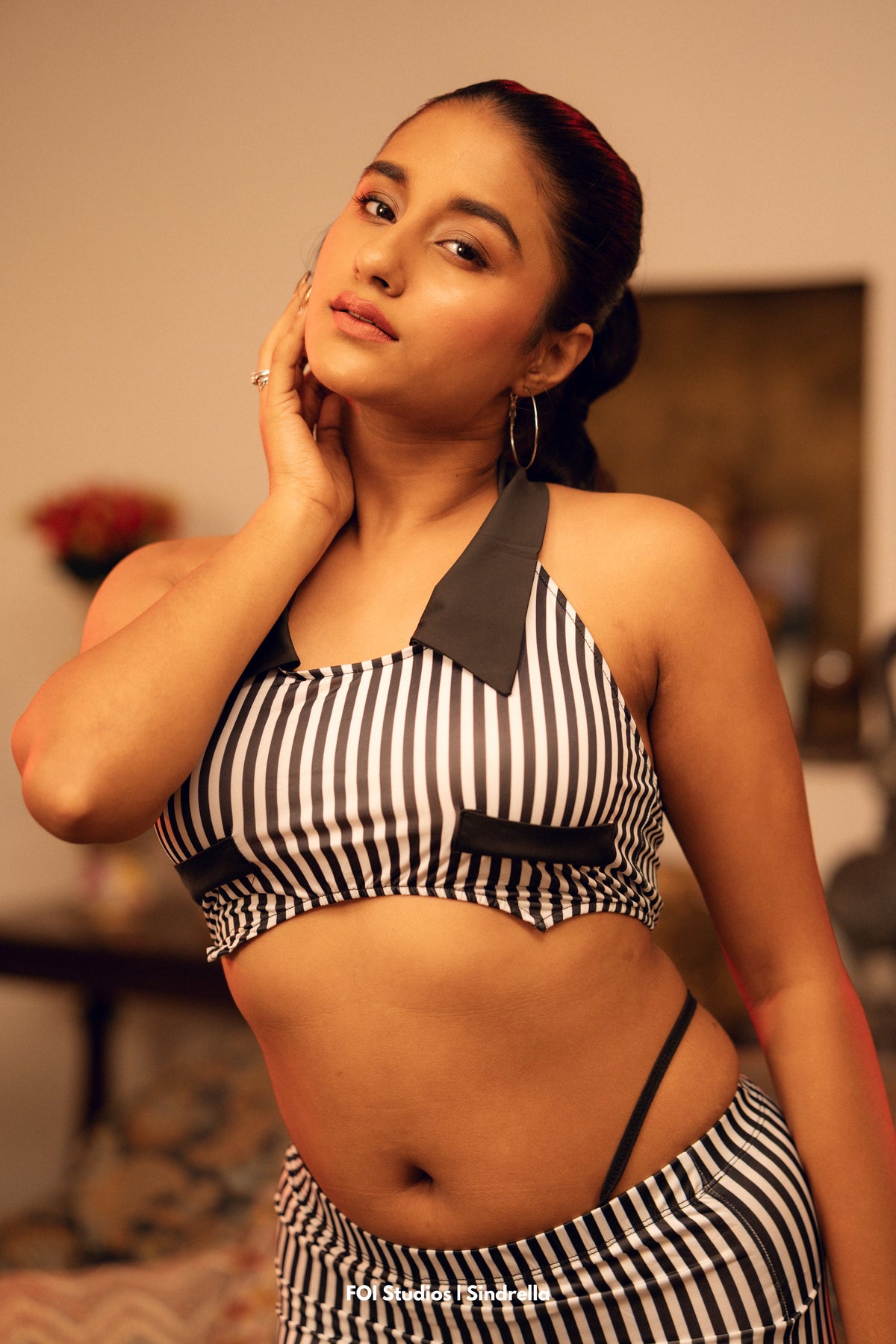 Turn The Night Into Your Runway – 3 Piece Set with Skirt & Panty