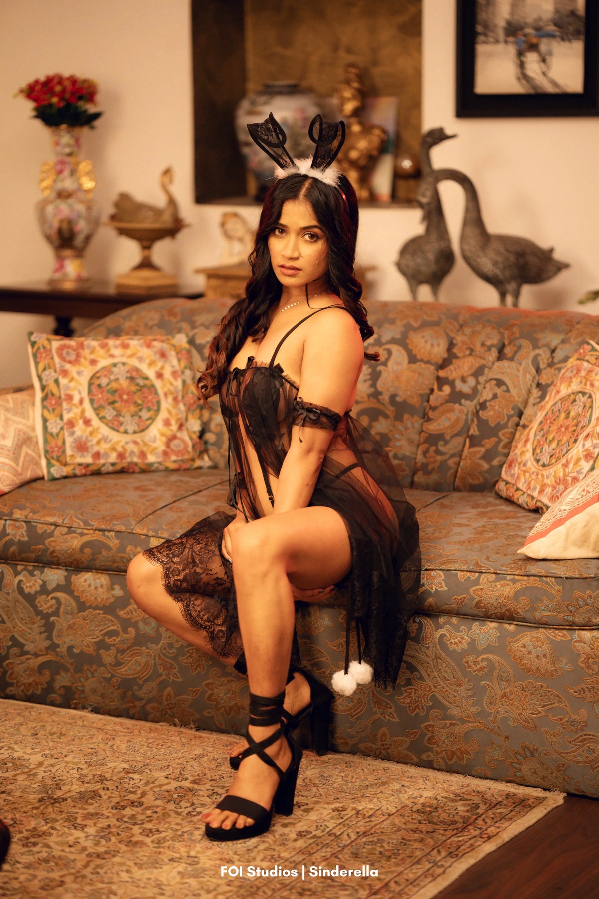 Let Him Watch You Glow – 2 Piece Set with Robe