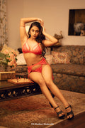 Own Every Look After Dark – 4 Piece Set with Panty & Garter Belt