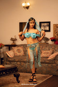 Grant His Three Wishes Tonight – 4 Piece Set with Panty, Skirt & Veil