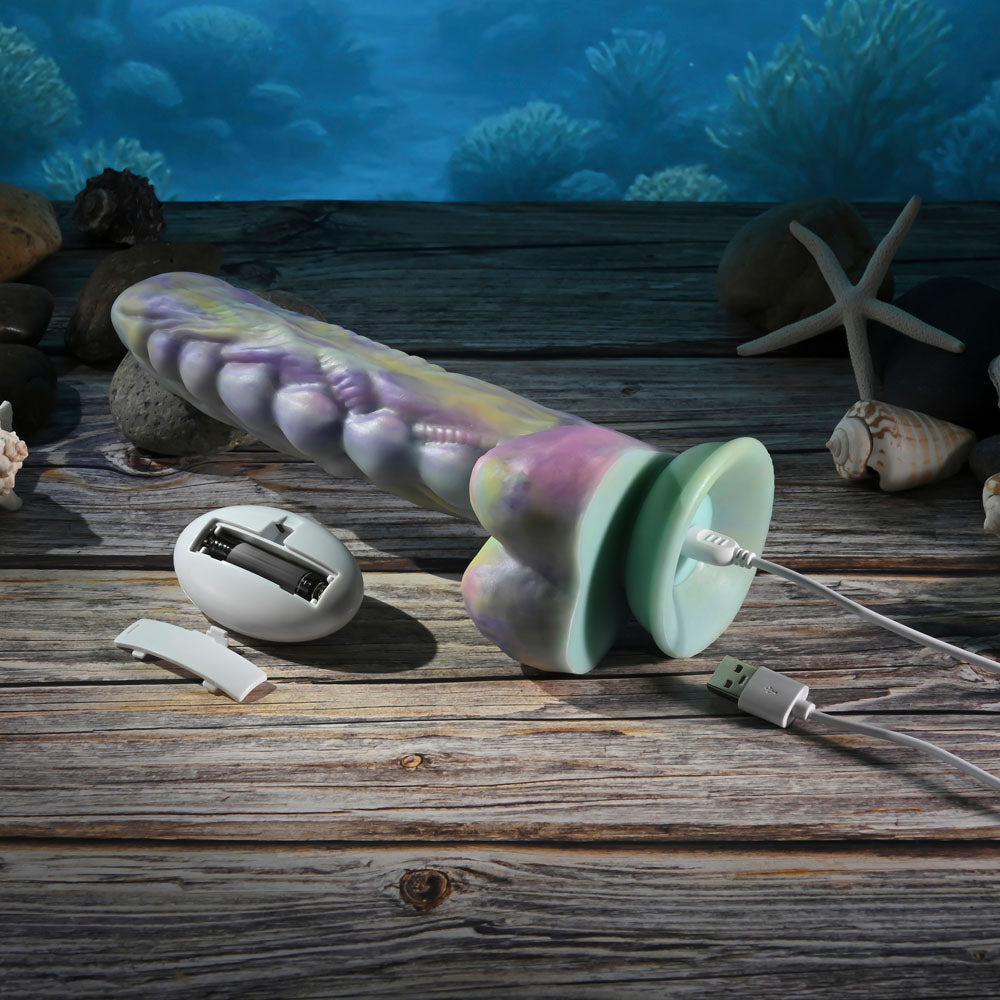 Gender X Monster's Ball - Vibrating Thrusting Fantasy Dildo with Remote