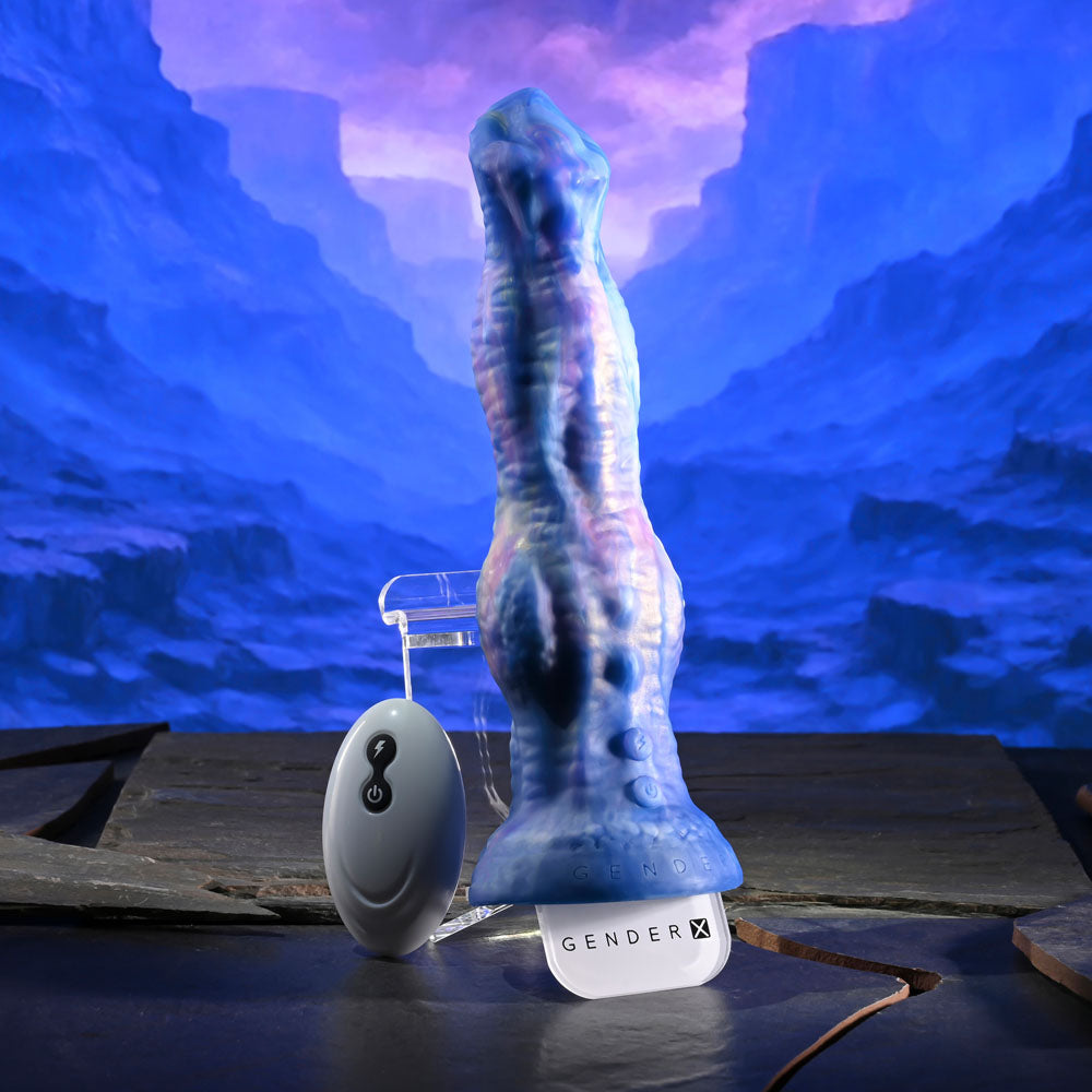 Gender X Wildest Dreams - Vibrating Thrusting Fantasy Dildo with Remote