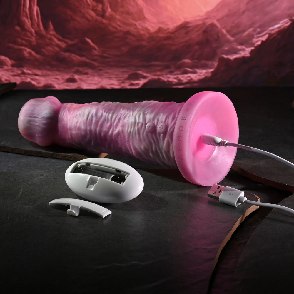 Gender X Whimsical - Vibrating Fantasy Dildo with Remote