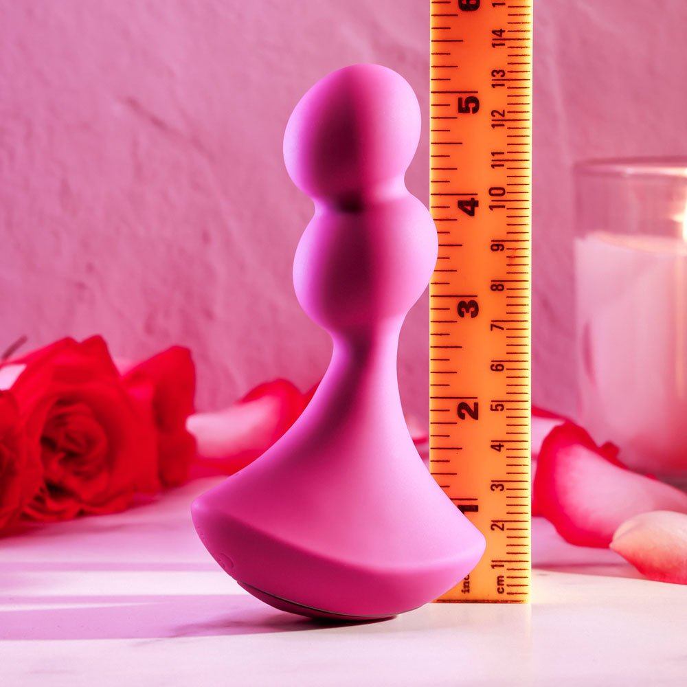 Gender X Ball Game - Vibrating Butt Plug - Pink