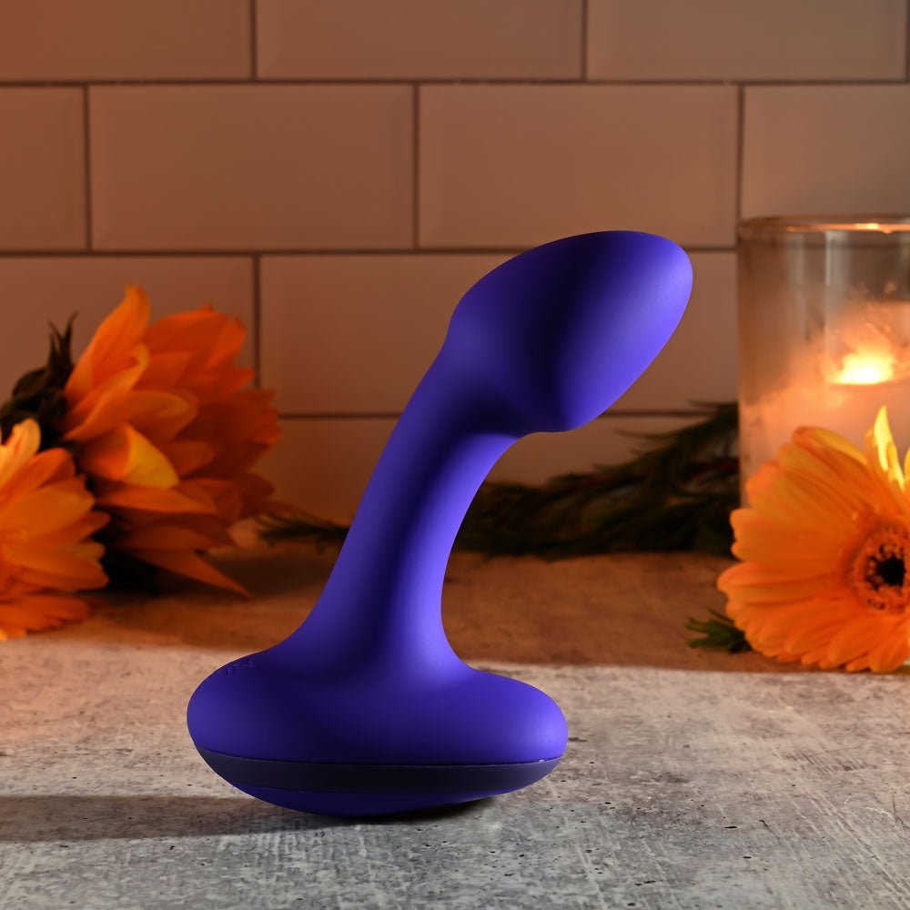 Gender X Anybodys Plug - Vibrating Butt Plug - Blue