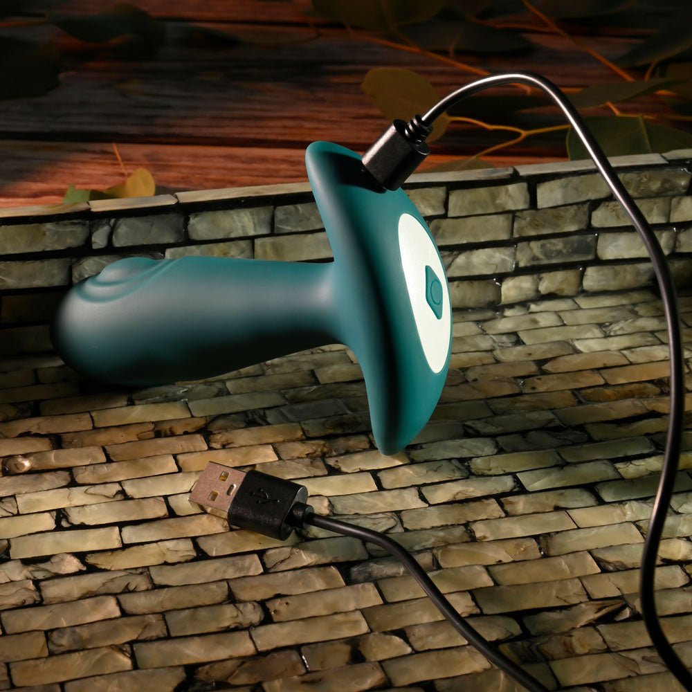 Gender X Tunnel Tapper - Butt Plug With Remote - Teal