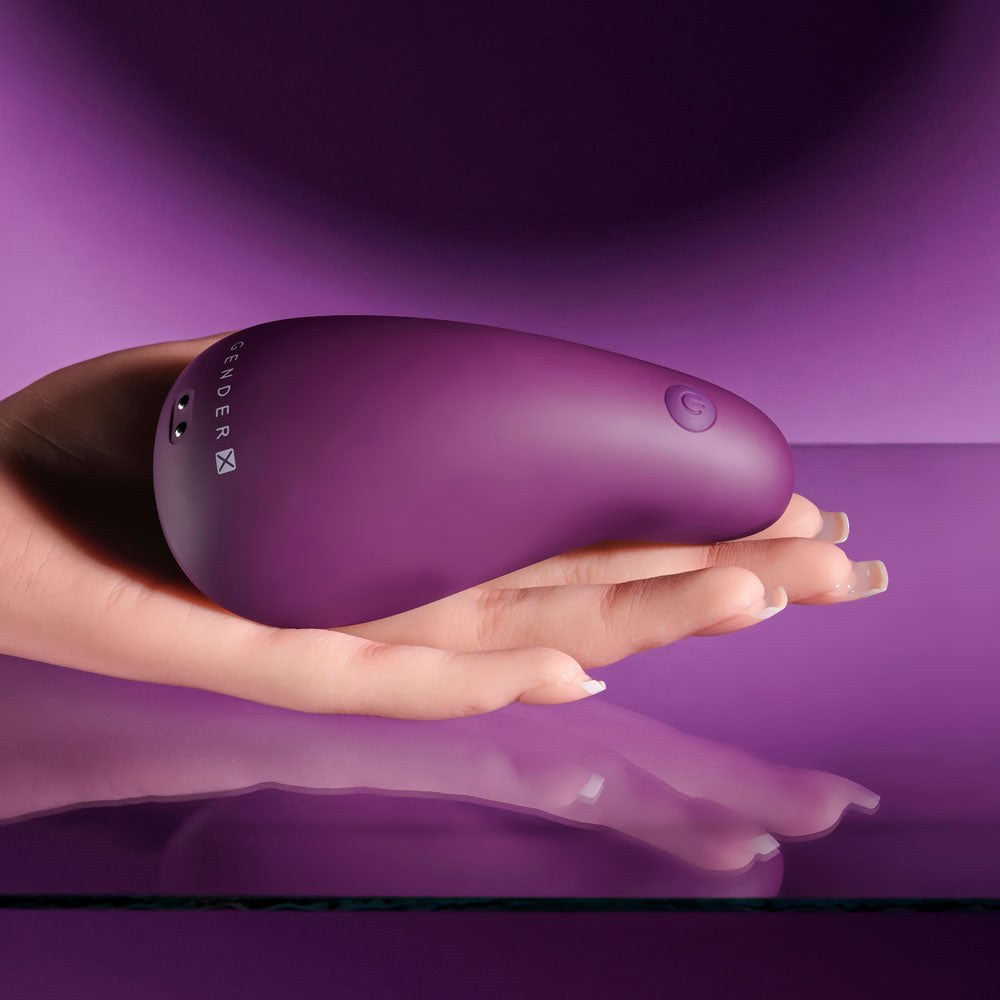 Gender X BJ Buddy - Purple Vibrating Unisex Stimulator
