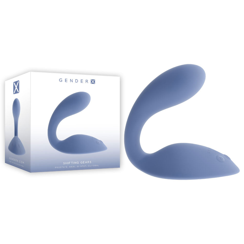 Gender X Shifting Gears - Blue Vibrating Grinding Pad