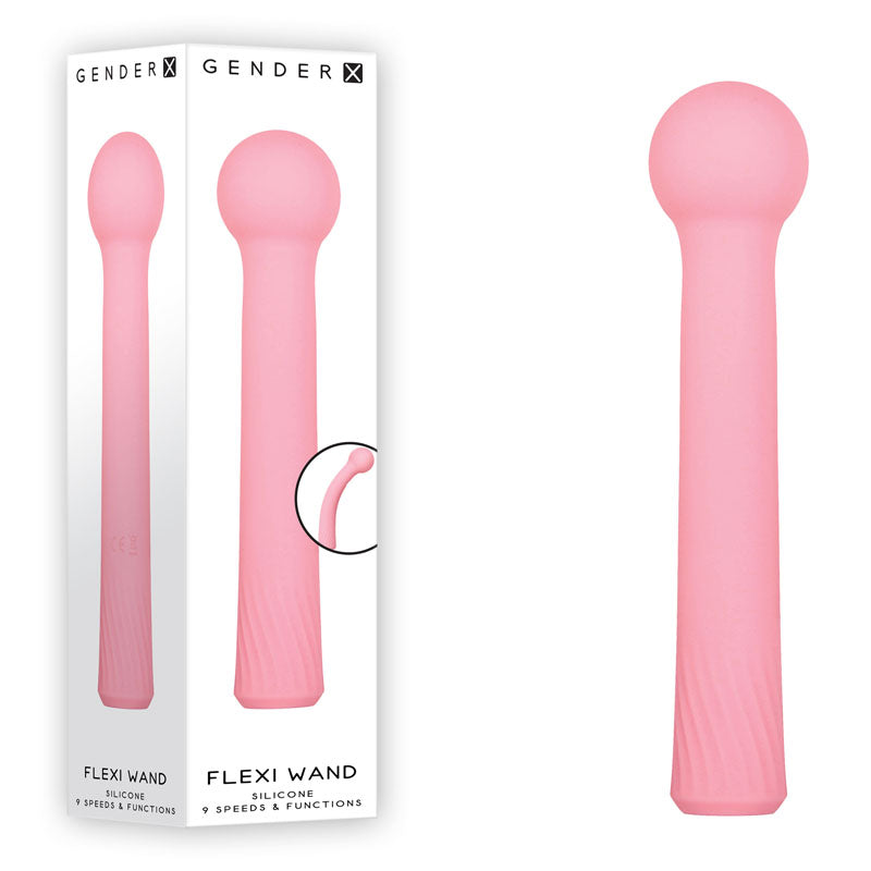 Gender X Flexi Wand - Pink 16.6 cm Vibrator