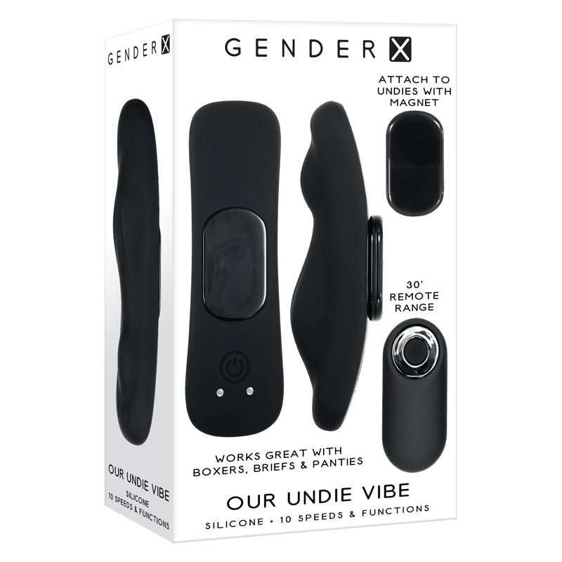 Gender X Our Undie Black Panty Vibe