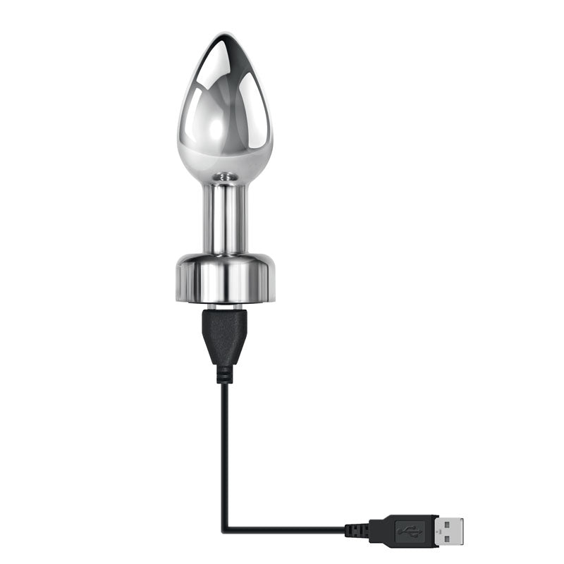 Gender X Rockin' Metal Pllug -  9.3cm Rechargeable Butt Plug