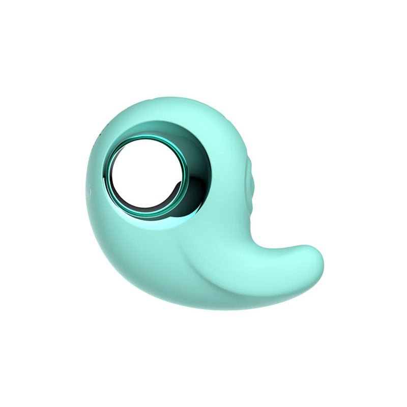 Adam & Eve Curvey Cutie Pleasure Combo Stimulator - Teal