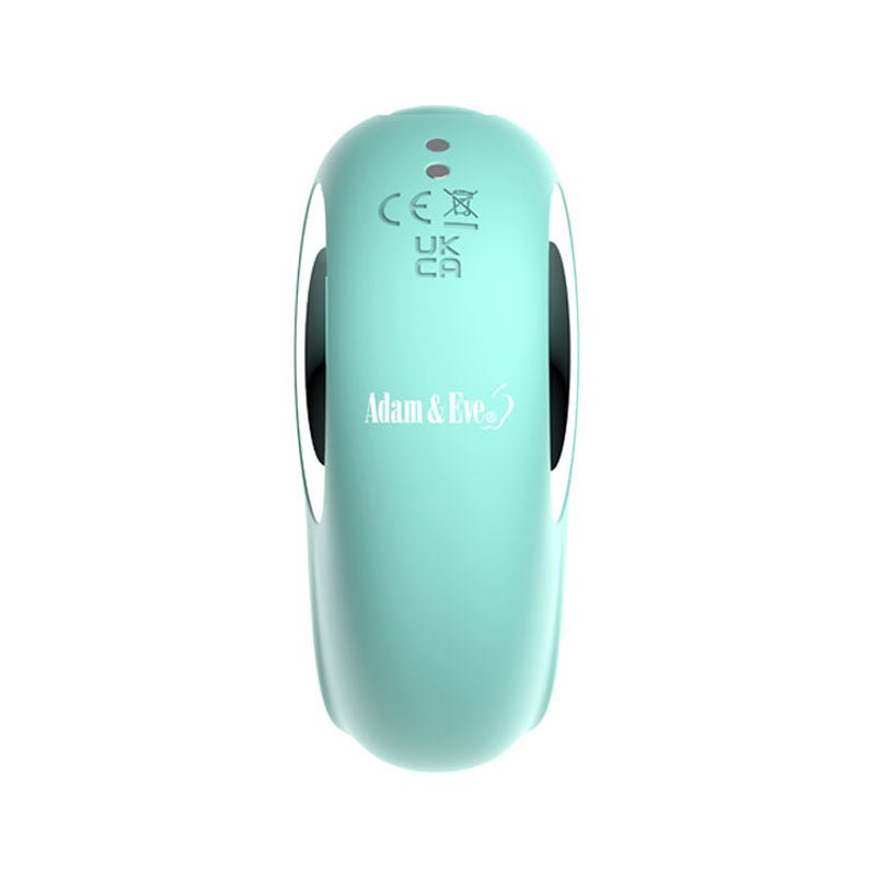 Adam & Eve Curvey Cutie Pleasure Combo Stimulator - Teal