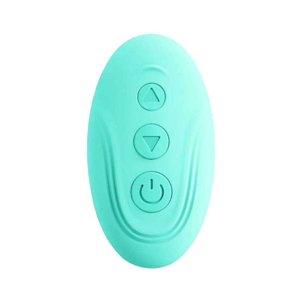 Adam & Eve The Wave Rider - Triple Grinder Pad with Remote - Teal