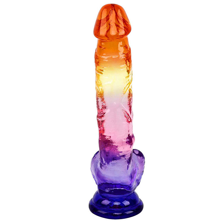 Adam & Eve Sunrise Dreams 9 Inch Dong - Coloured