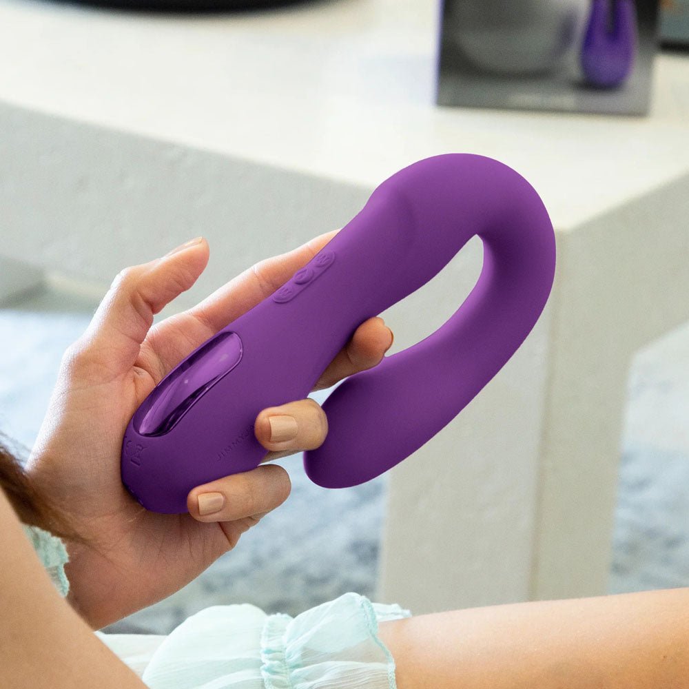 JimmyJane Reflexx Rabbit 1 - Dual Stim Plus Warming - Purple