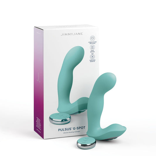 JimmyJane Pulsus G-Spot Dual Vibrator With Remote - Teal