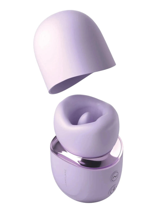 Hello Kiss™ Pro Purple Sucking & Licking Stimulator