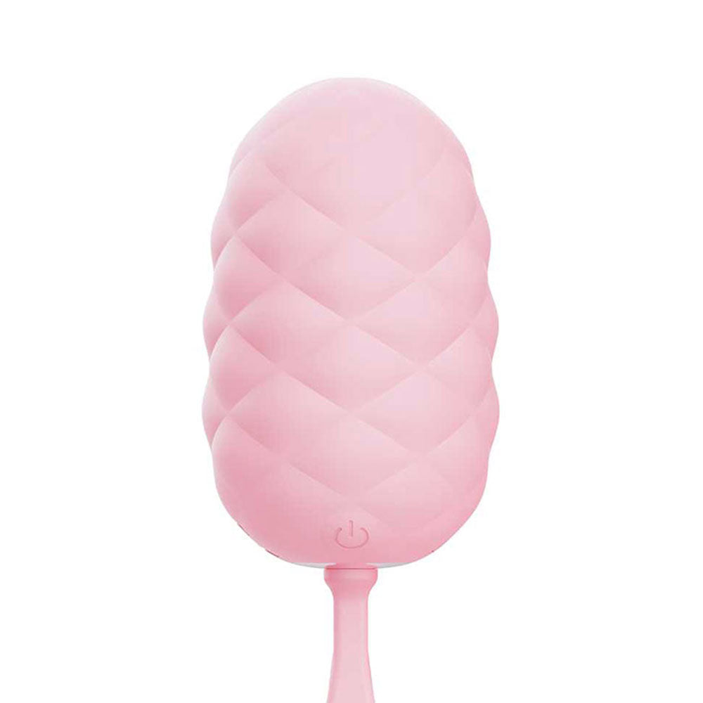Adam & Eve Pillow Talk Egg With Remote Control - Pink