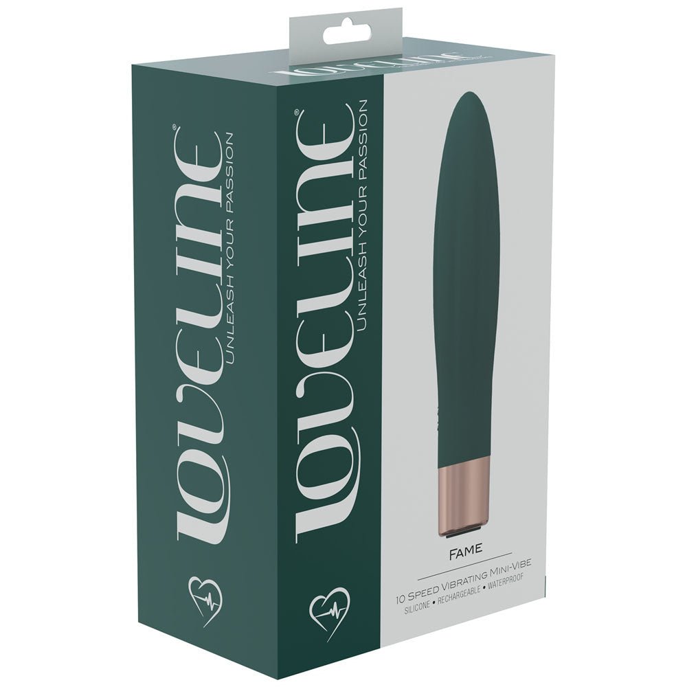 Loveline Fame Mini Vibrator - Green