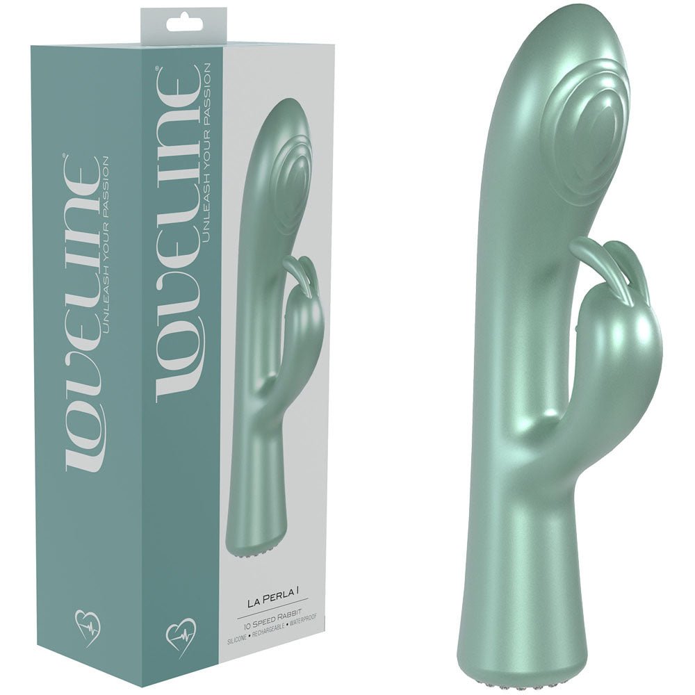 Loveline La Perla I Rabbit Vibrator - Pearlescent Green