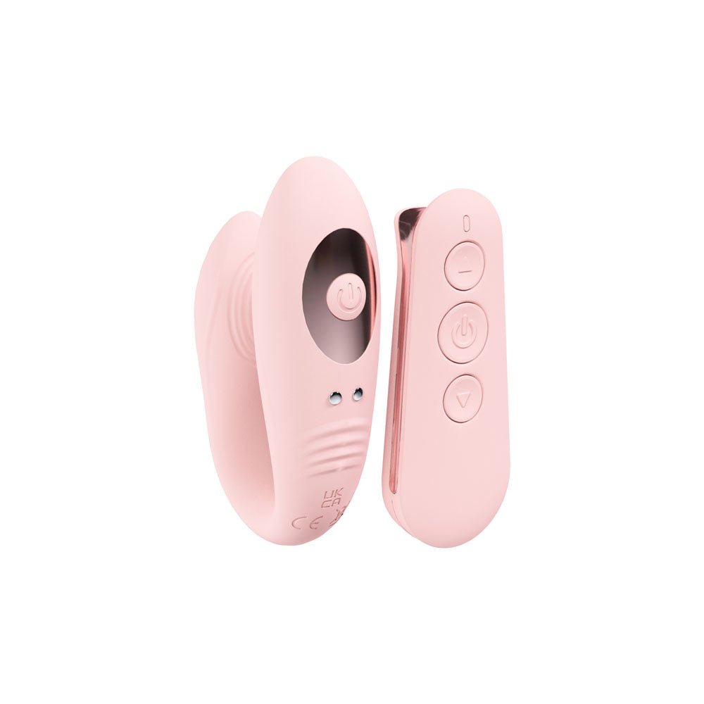 Loveline Charme - Dual Motor G-Spot Vibrator with Remote - Pink