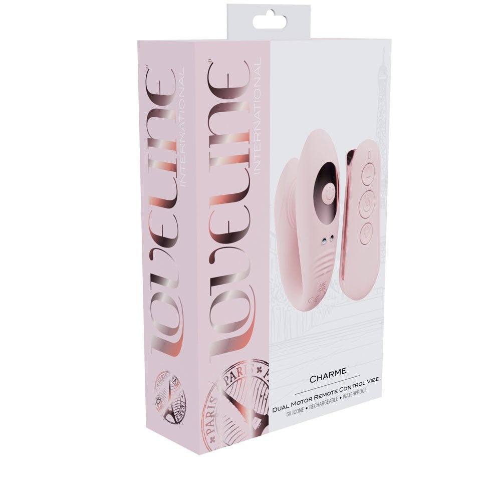Loveline Charme - Dual Motor G-Spot Vibrator with Remote - Pink