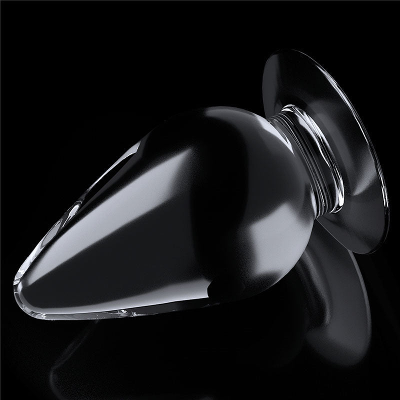 Flawless Clear Anal Butt Plug 4.5 Inch