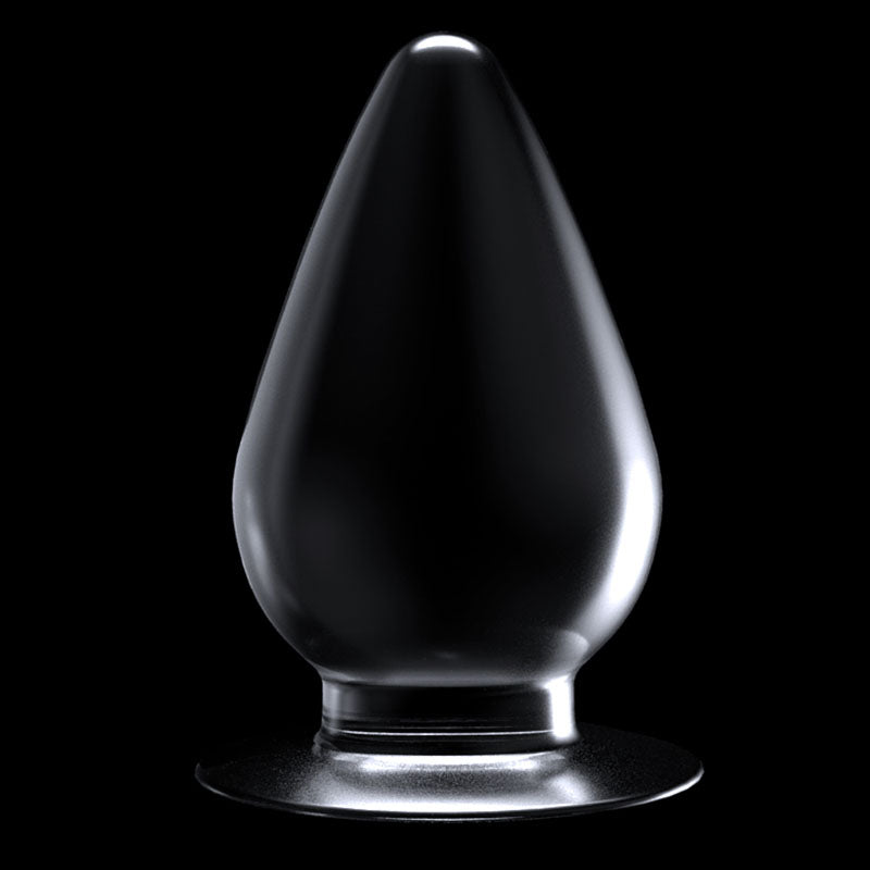 Flawless Clear Anal Butt Plug 4.5 Inch