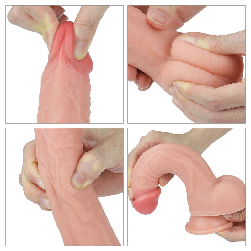 Nature Cock - Flesh 8 Inch Dong