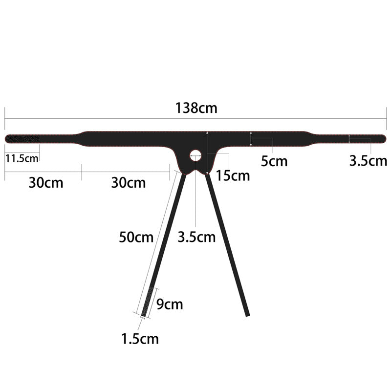 Ingen Easy Strap-On Adjustable Harness - Black