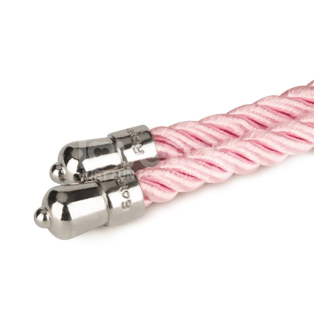 Rebellion Reign Silky Pink Bondage Rope - 10 Mtrs