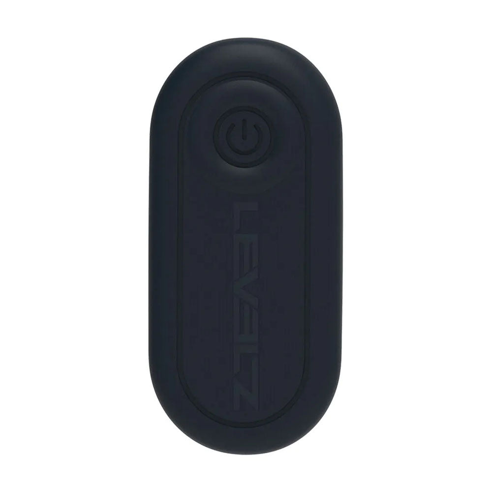 LEVELZ Dual Vibrating Prostate Stimulator with Cock Ring - Black