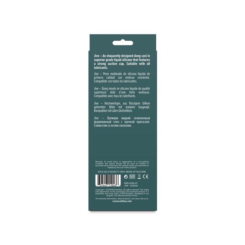 Lust-n-Dreams - Jive - Ocean Blue - Dildo