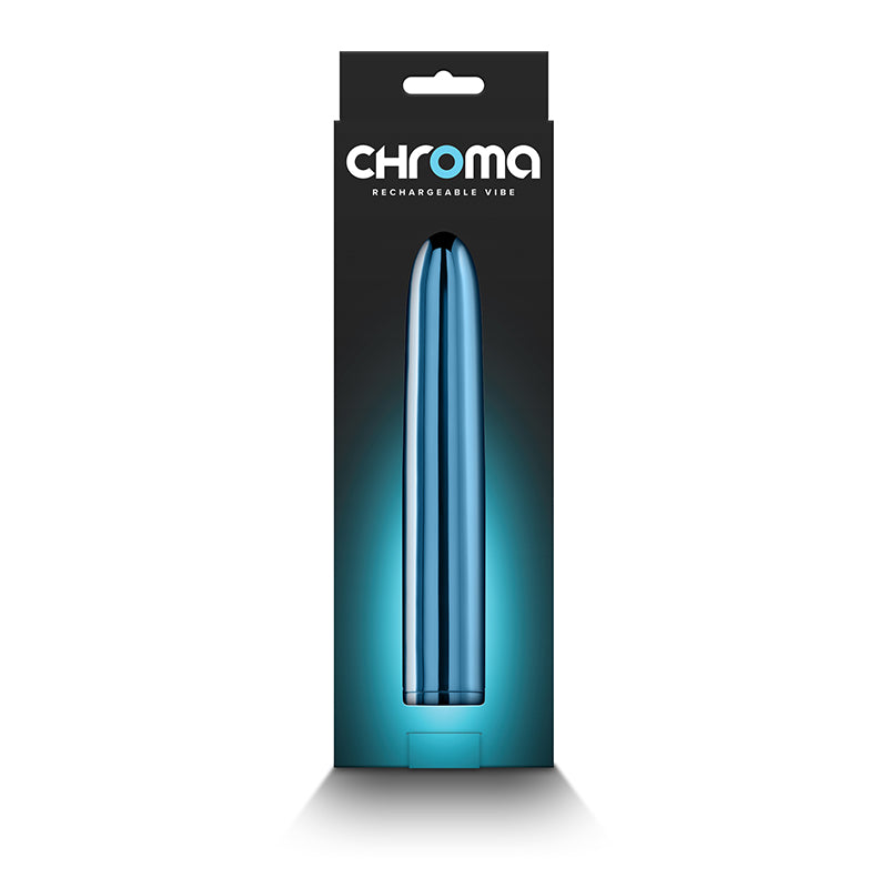 Chroma 7 Inch Metallic Vibrator - Teal